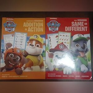 Nickelodeon Paw Patrol Kids Workbook Set - Brand New
